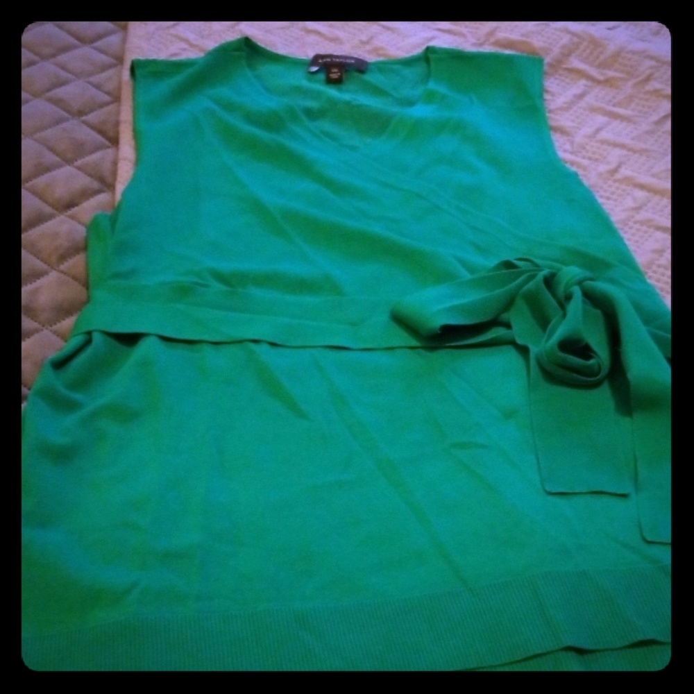 Green wrap top